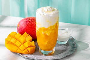 猿田彦珈琲“ブルーベリー＆ラベンダー香る”パープル色ラテ＆爽やかマンゴーラッシー