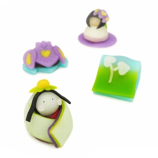 「季節の生菓子 le gâteau de la saison」各324円