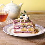 アフタヌーンティー・ラブアンドテーブル夏限定ミルクレープ、アメリカンチェリー入りや国産ブルーベリー｜写真10