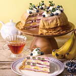 アフタヌーンティー・ラブアンドテーブル夏限定ミルクレープ、アメリカンチェリー入りや国産ブルーベリー｜写真7