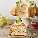 アフタヌーンティー・ラブアンドテーブル夏限定ミルクレープ、アメリカンチェリー入りや国産ブルーベリー｜写真3