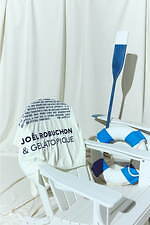 ジェラート ピケ×ジョエル・ロブションの“マリンテイスト”ルームウェア、セーラー風ニットなど｜写真14