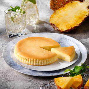 チーズガーデン夏限定「御用邸パイナップルチーズケーキ」初の
