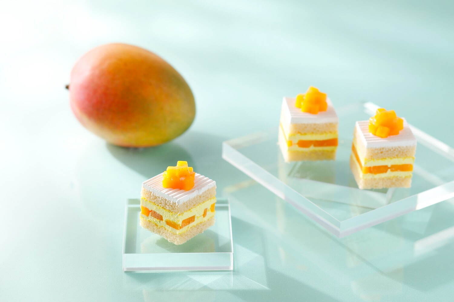 「マンゴーショートケーキ」