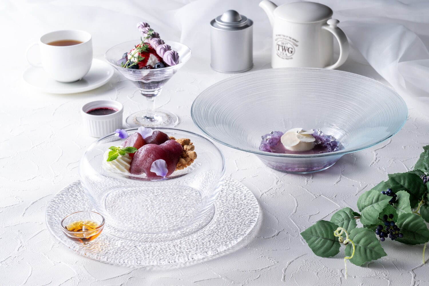 “紫陽花＆スミレ”バイオレットカラーのアフタヌーンティー、インターコンチネンタル横浜Pier 8で｜写真2