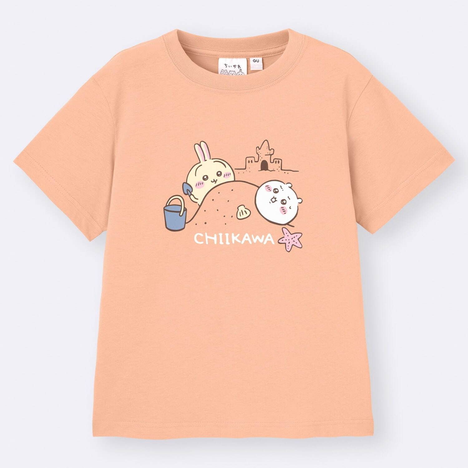 GU「ちいかわ」コラボ第4弾、“夏を満喫”ハチワレTシャツやサングラスうさぎのポーチ付きバッグ｜写真27