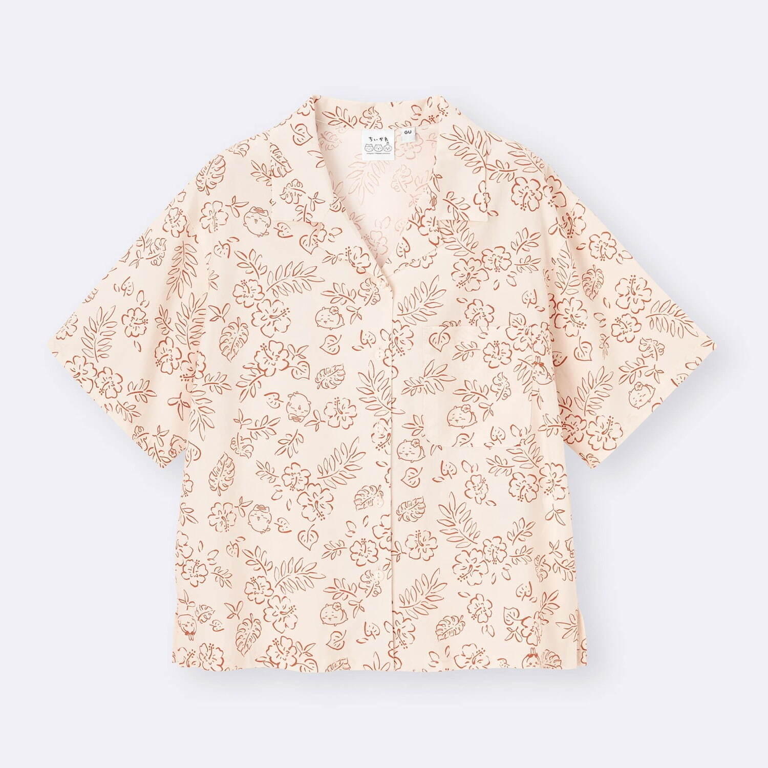 パターンシャツ(半袖) CHIIKAWA 2,290円