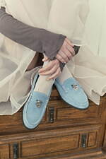 シーロン×ハルタのコラボローファー、“ヴィンテージ風”ハート＆ベアチャーム付き｜写真2