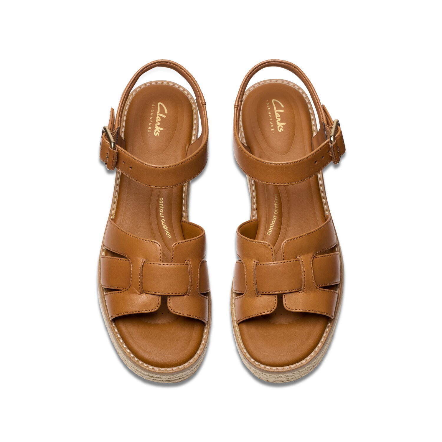 【Clarks】レザー厚底サンダル★国内発関税込 クラークスから上質レザーの厚底サンダル、高反発インソール搭載