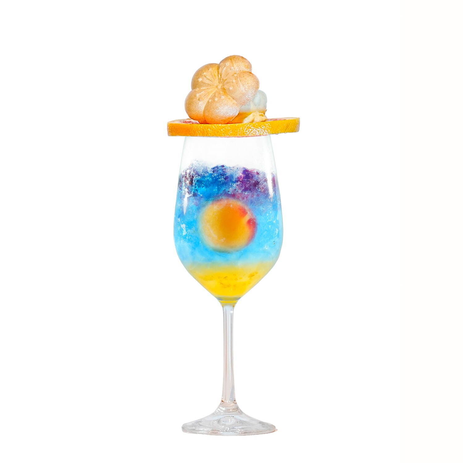 梅酒カクテルクリームソーダ バイオレット・ミスト 1,500円
