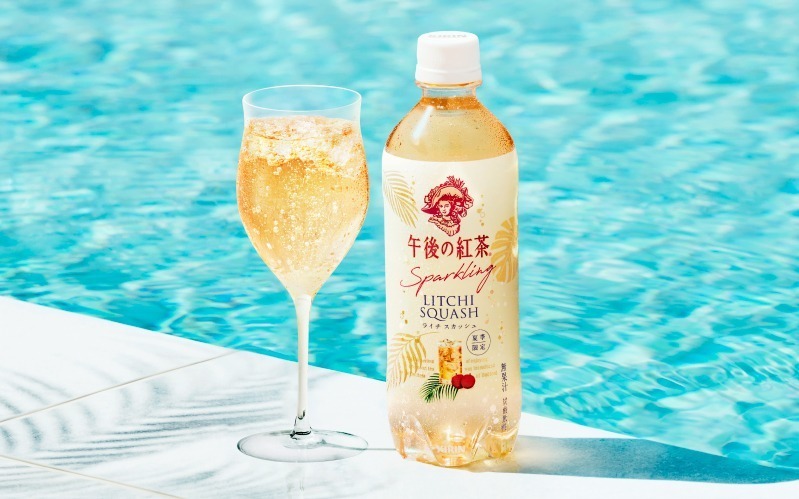 「キリン 午後の紅茶 スパークリング ライチスカッシュ」198円