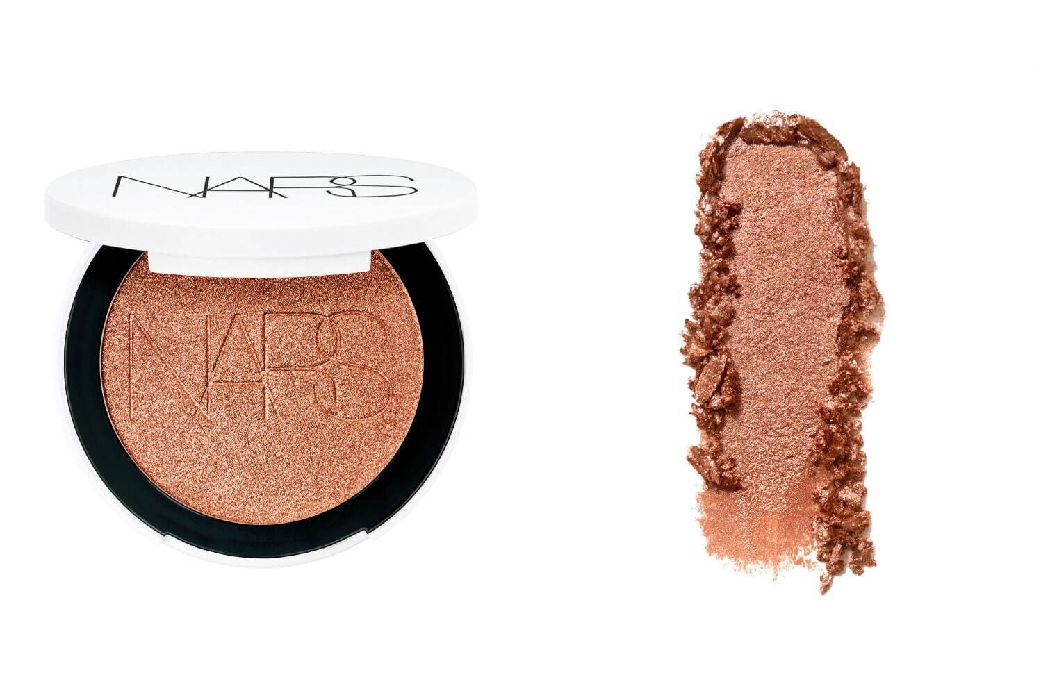 NARS25年秋ベースメイク“光を受けて輝く”ハイライター誕生、肌に溶け込むセラムinパウダー｜写真7