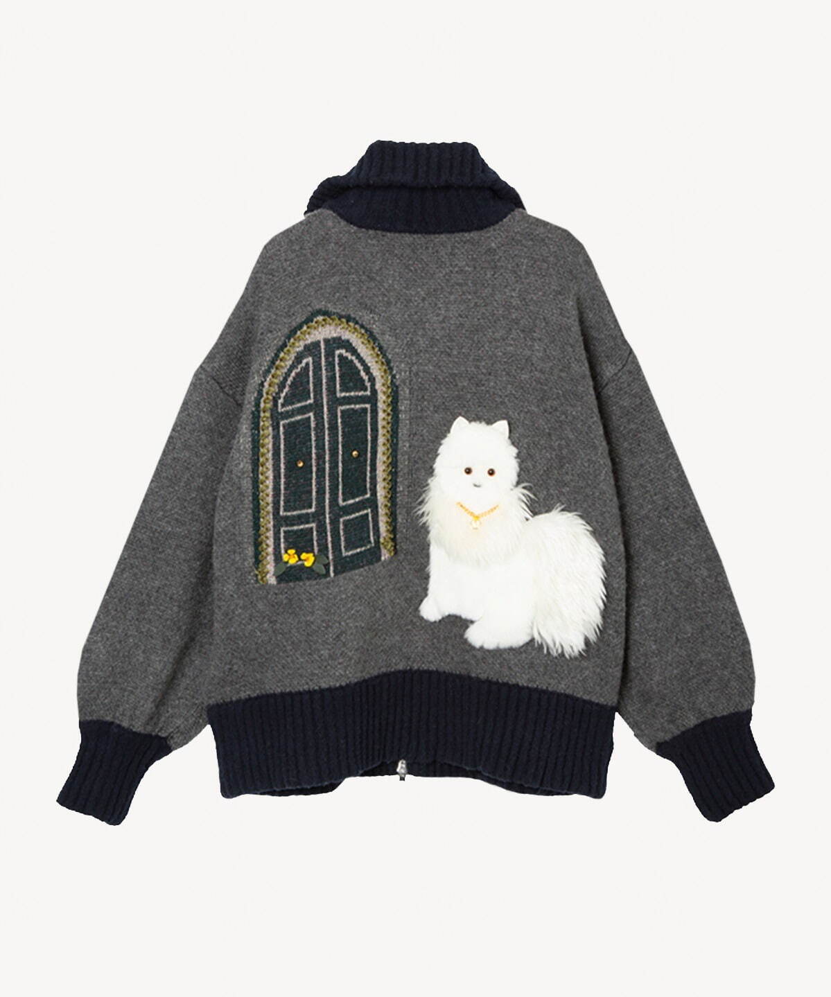 イヌジップカーディガン 59,400円