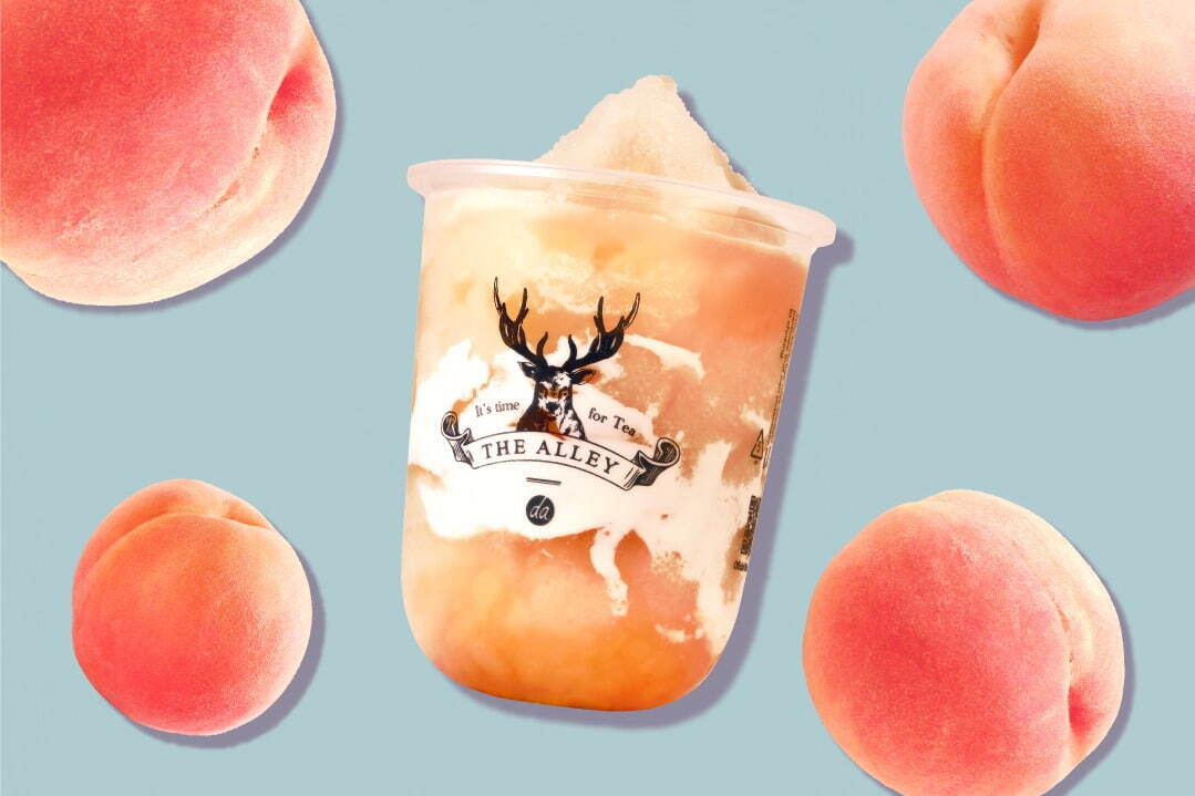 「ピーチティーグルト」Mサイズ 720円 ※アイスのみ