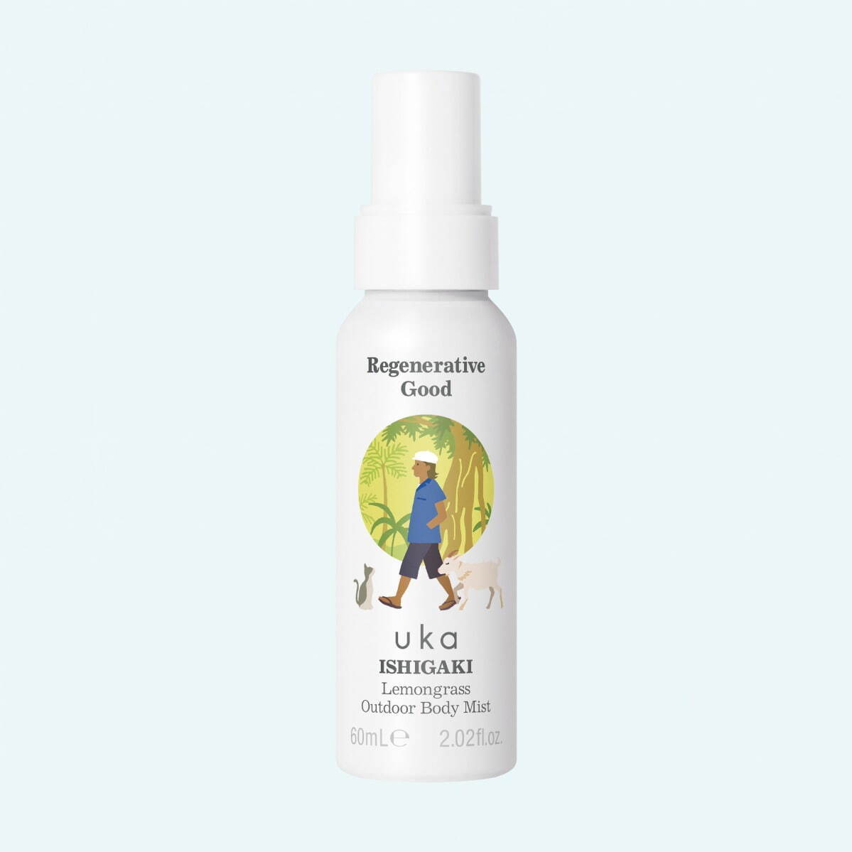 uka イシガキ レモングラス アウトドア ボディミスト 60mL 2,860円＜限定品＞