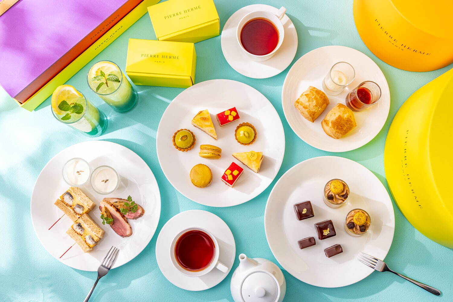 ピエール・エルメ・パリ(PIERRE HERMÉ PARIS) ガーデンアフタヌーンティー｜写真2