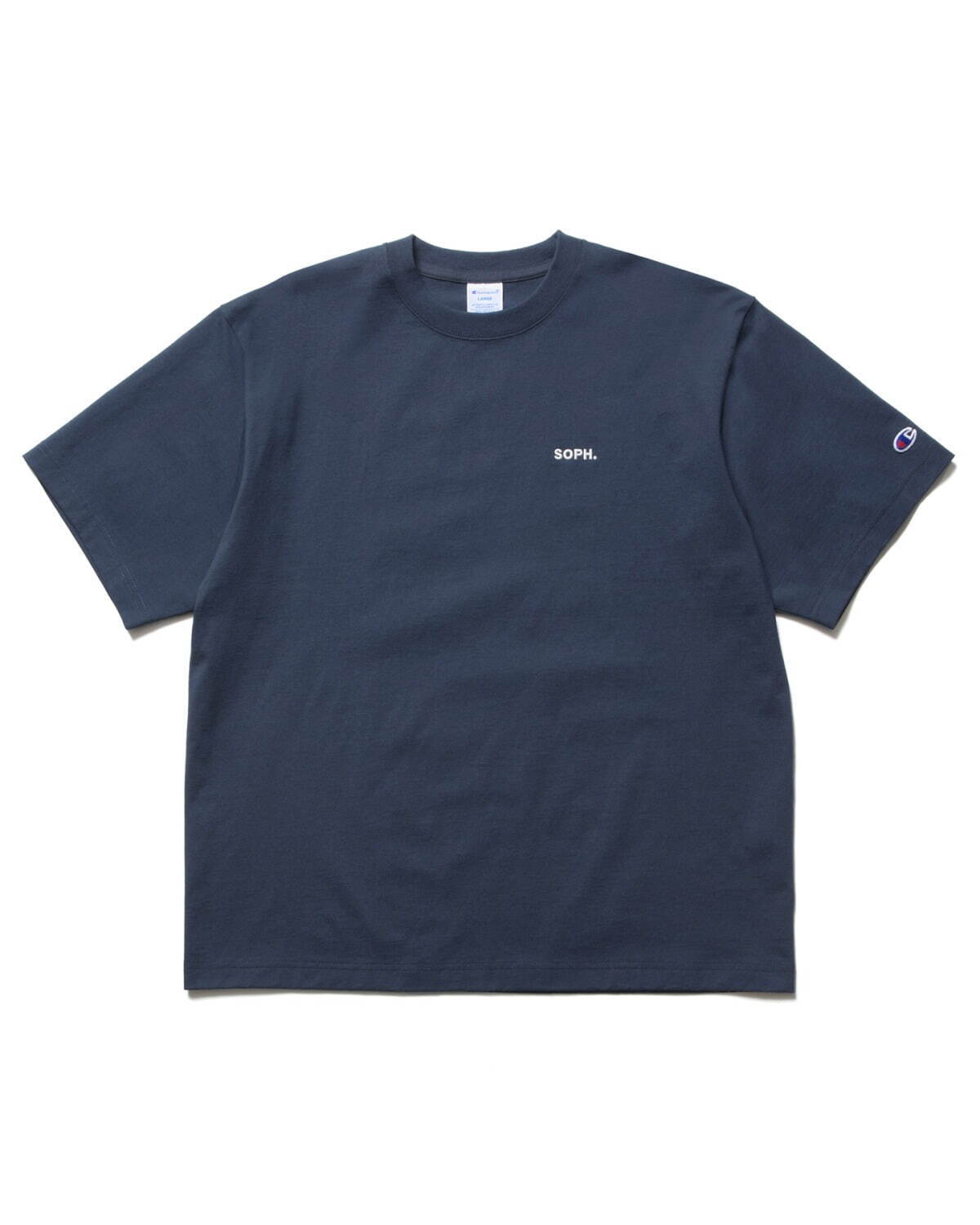 チャンピオンのソフ限定Tシャツ＆半袖スウェット、シンプルなロゴ刺繍入り｜写真13