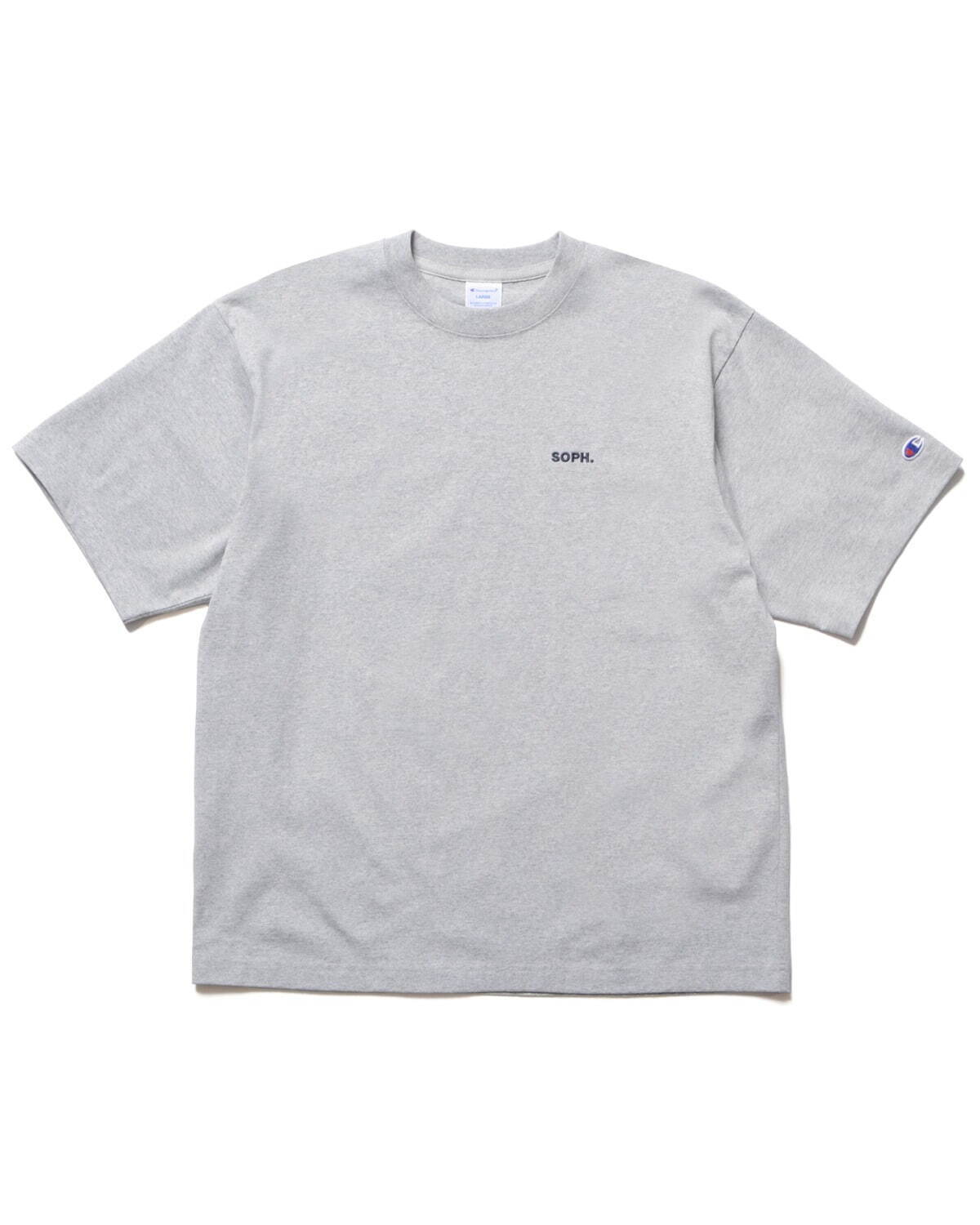 チャンピオンのソフ限定Tシャツ＆半袖スウェット、シンプルなロゴ刺繍入り｜写真12