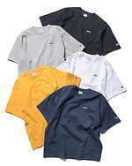 チャンピオンのソフ限定Tシャツ＆半袖スウェット、シンプルなロゴ刺繍入り｜写真7