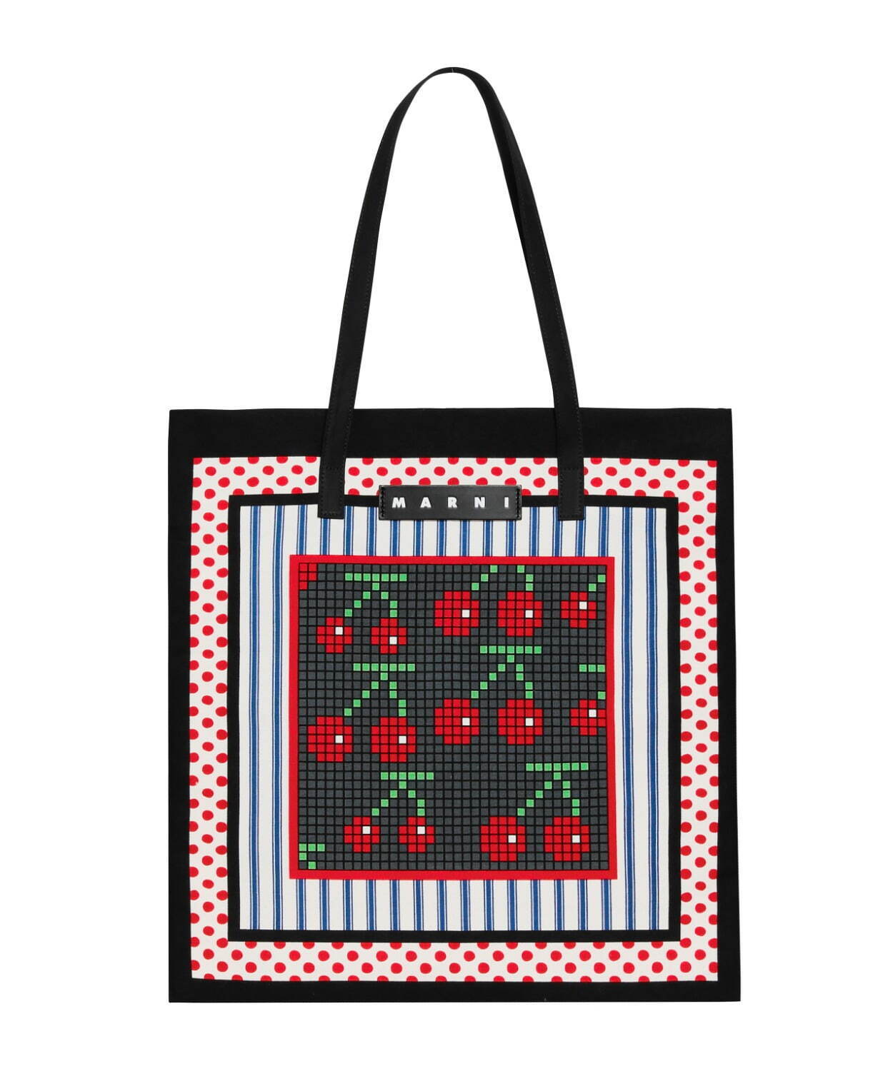 アイボリー(リリーホワイト) MARNI MARKET CAKE BASKET バッグ