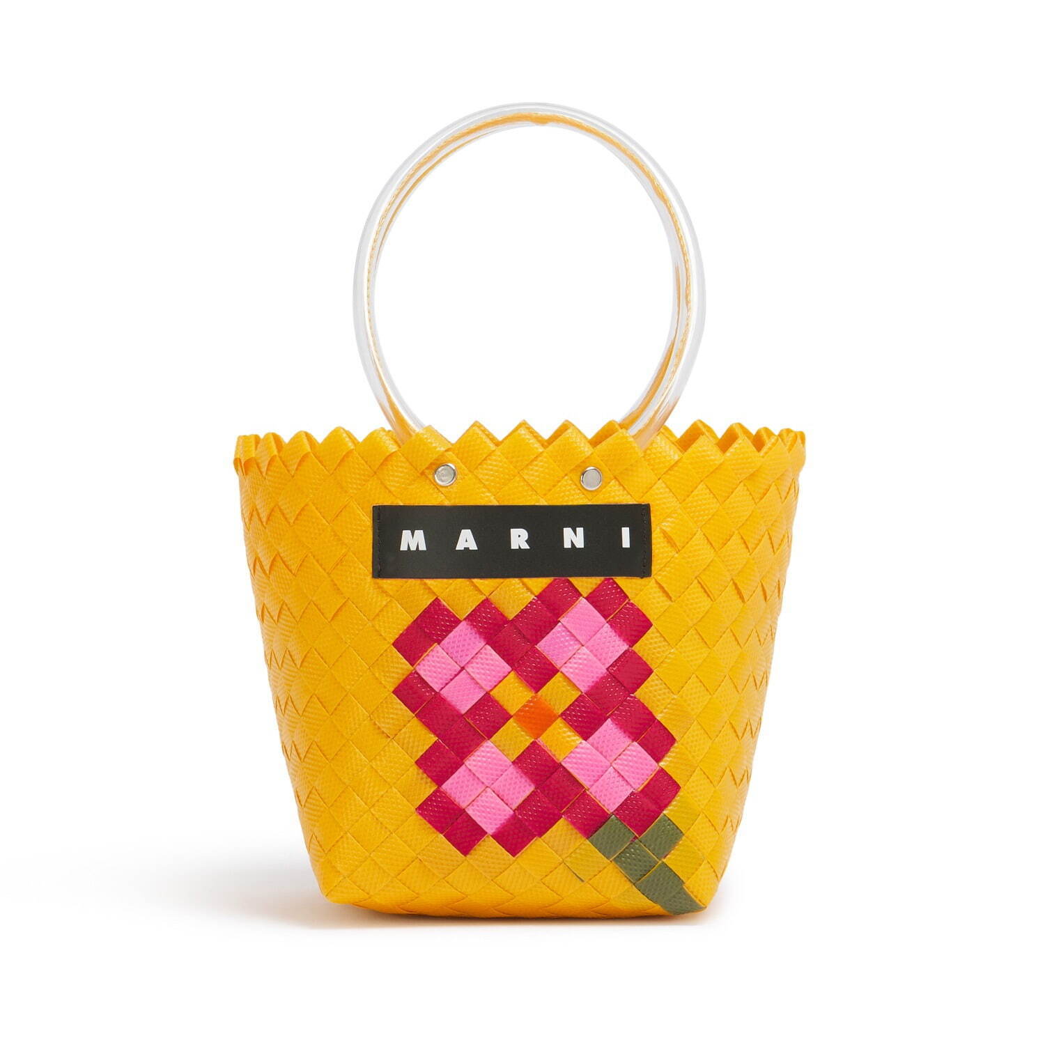 アイボリー(リリーホワイト) MARNI MARKET CAKE BASKET バッグ