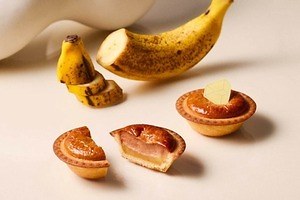 ベイク チーズタルトがドールのバナナとコラボ、濃厚バナナカスタード×チョコチーズムースの限定タルト