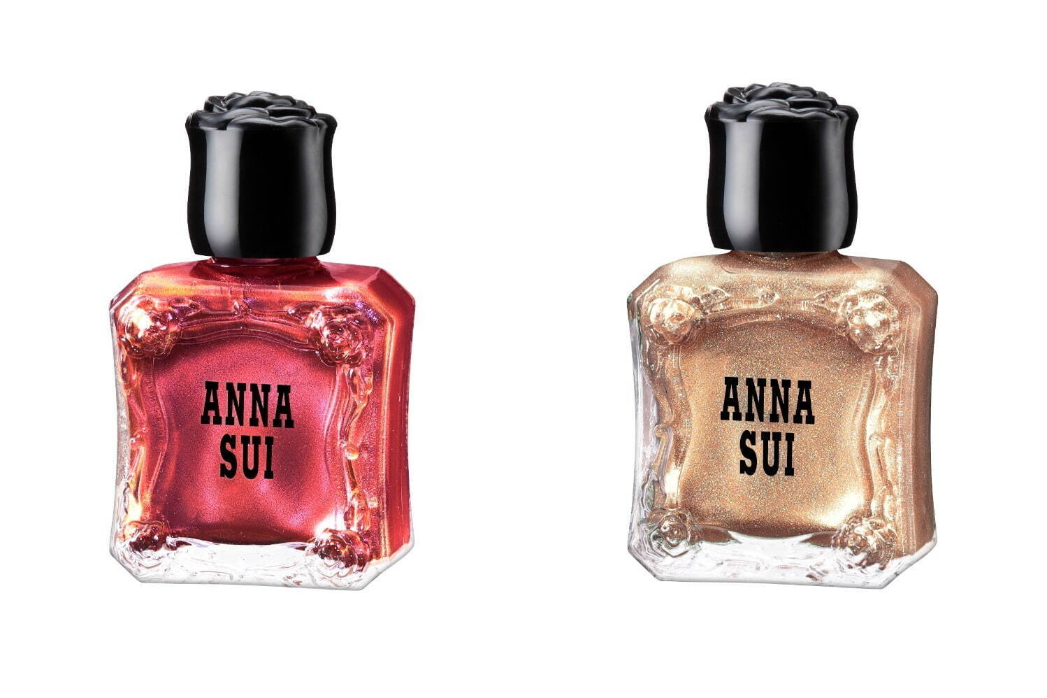 (左から)「アナ スイ ネイルカラー」606,706 各1,980円＜限定色＞