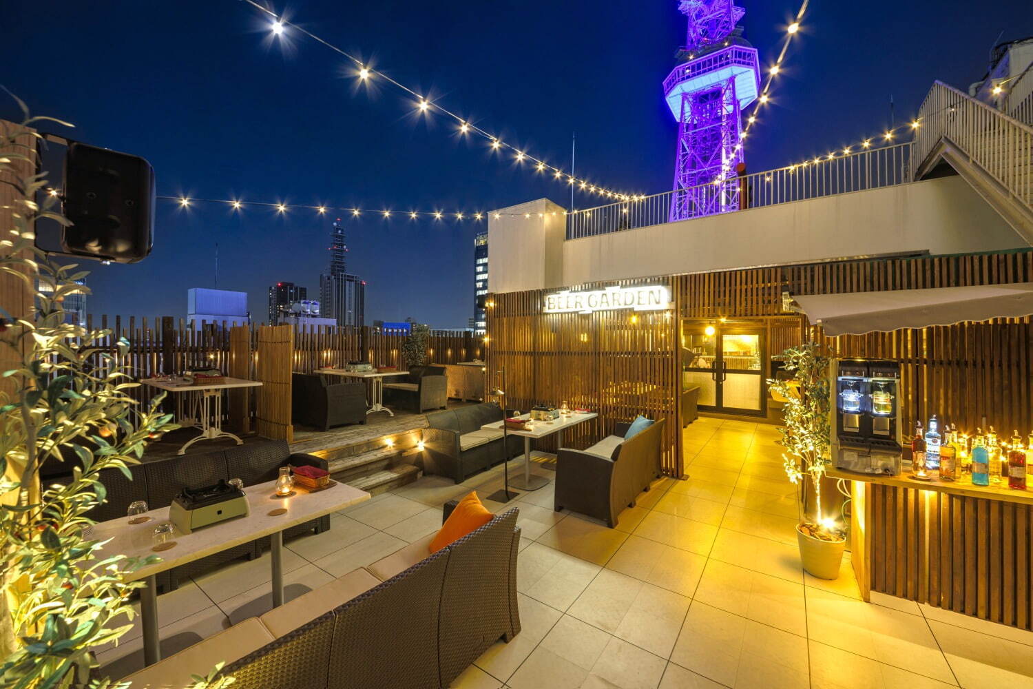 “名古屋の夜景を一望”できるルーフトップビアガーデンが栄で、本格手ぶらBBQやビール飲み放題｜写真19