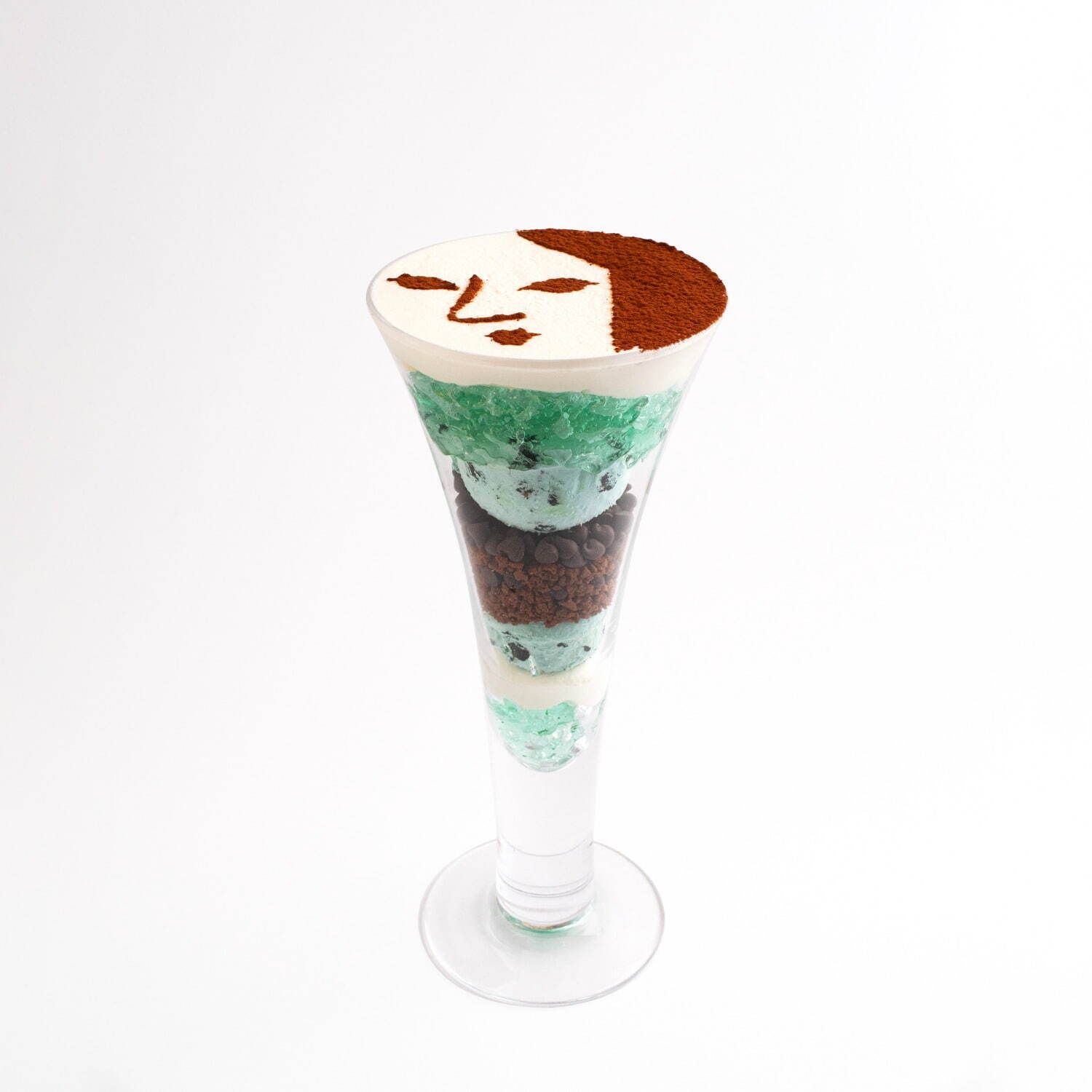 「スースー！チョコミントパフェ」1,350円