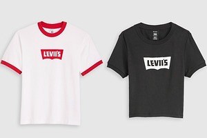 リーバイス“ビヨンセ”の楽曲「LEVII'S JEANS」にちなんだロゴプリントTシャツ | リーバイス