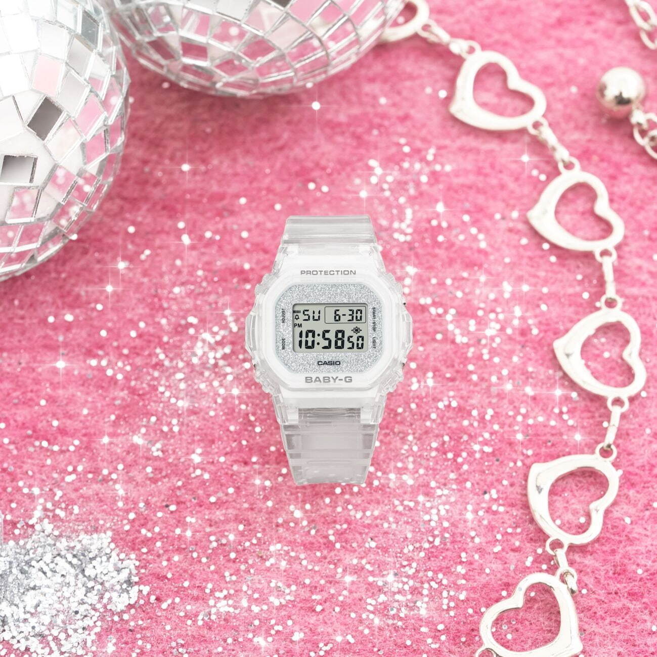 「BGD-565GC」クリアスケルトン 12,650円
