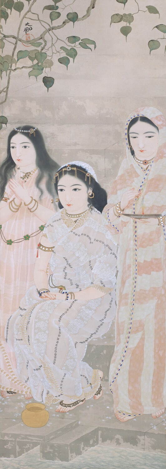 横山大観 《流燈》 明治42年(1909年) 茨城県近代美術館蔵