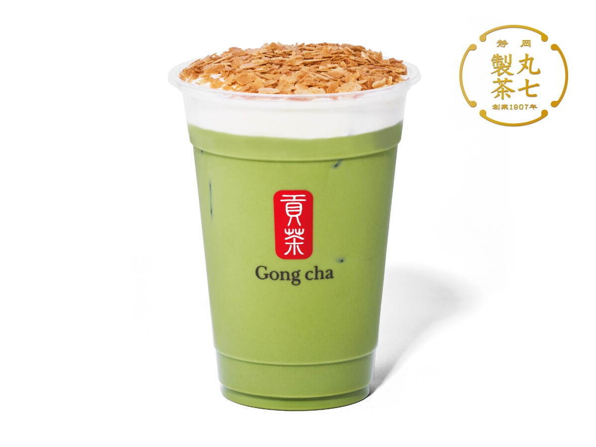 ゴンチャ「一番摘み抹茶」ミルクティー、“サクサク食感クレープのせ”フローズンティーも｜写真2