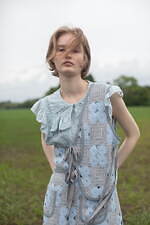 エンジニアド ガーメンツ×ビームス ボーイのクロシェ編みベスト＆スカート、軽やかな重ね着ウェア｜写真4