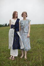 エンジニアド ガーメンツ×ビームス ボーイのクロシェ編みベスト＆スカート、軽やかな重ね着ウェア｜写真2