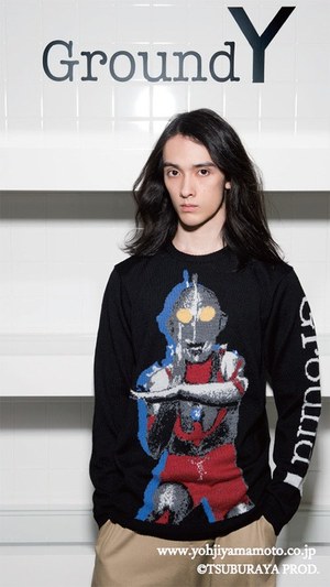 ヨウジヤマモトGround Y×ウルトラマンシリーズが、オンラインショップ 