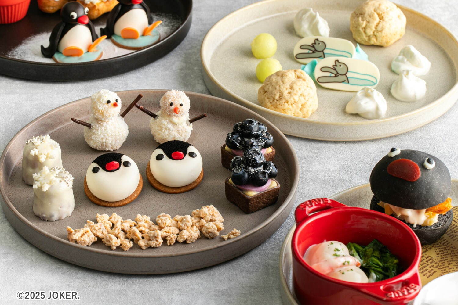 新横浜プリンスホテル「ピングー」コラボアフタヌーンティー、“ピンガの顔型”レアチーズムース｜写真3