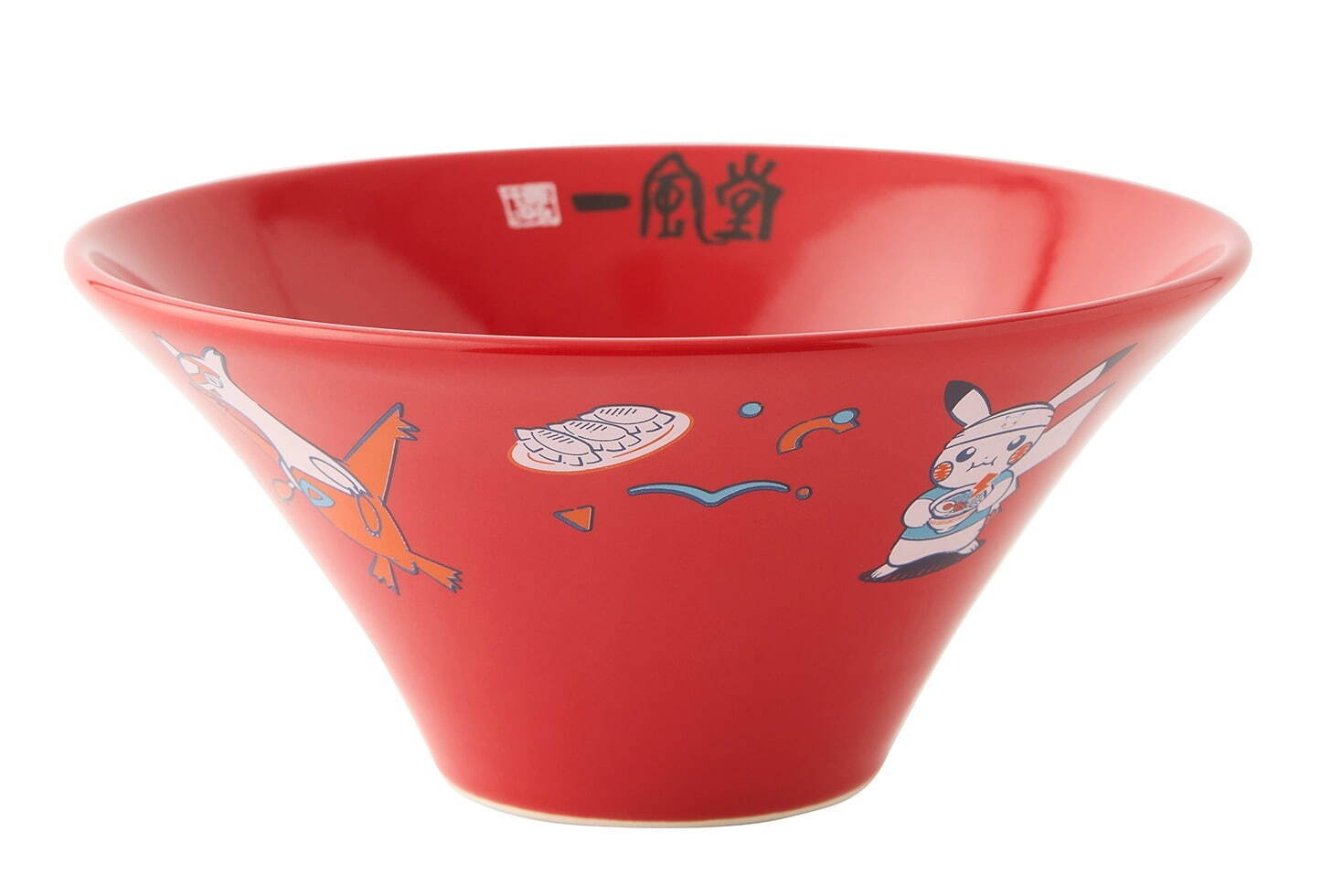 一風堂×ポケモン、ラーメン店主風ピカチュウの有田焼どんぶりやレンゲがポケモンセンターフクオカで｜写真2