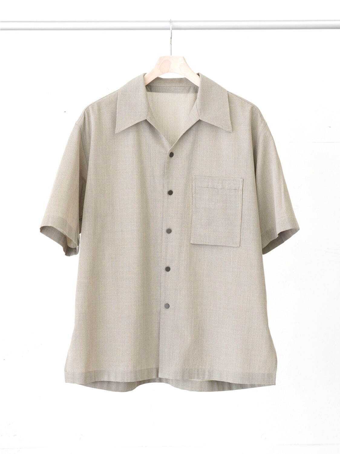 オープンカラーショートスリーブシャツ 40,700円
