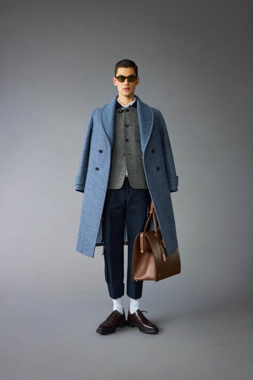 トム ブラウン(THOM BROWNE) 2025年プレフォールメンズコレクション シルエット - 写真9