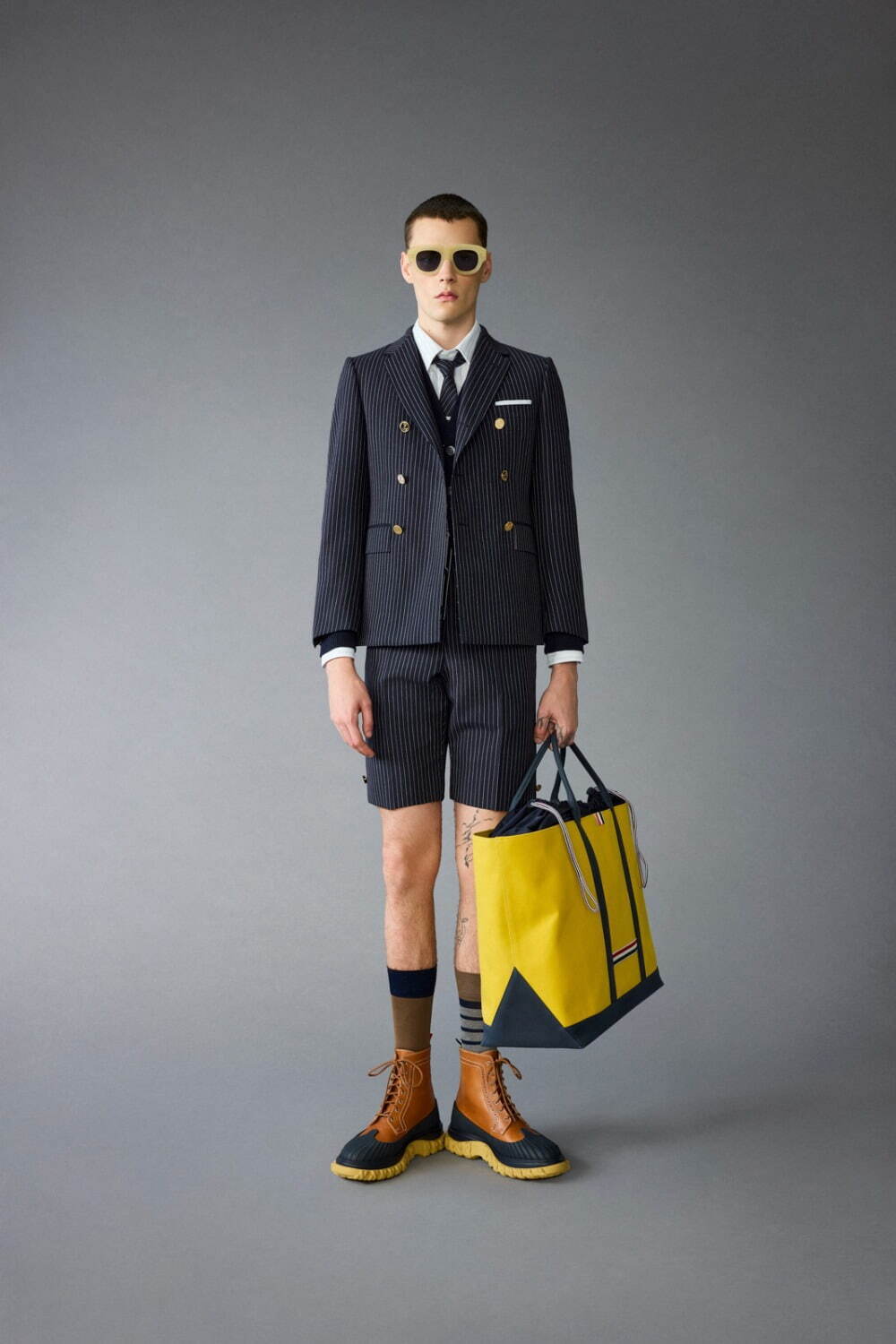 トム ブラウン(THOM BROWNE) 2025年プレフォールメンズコレクション シルエット - 写真10