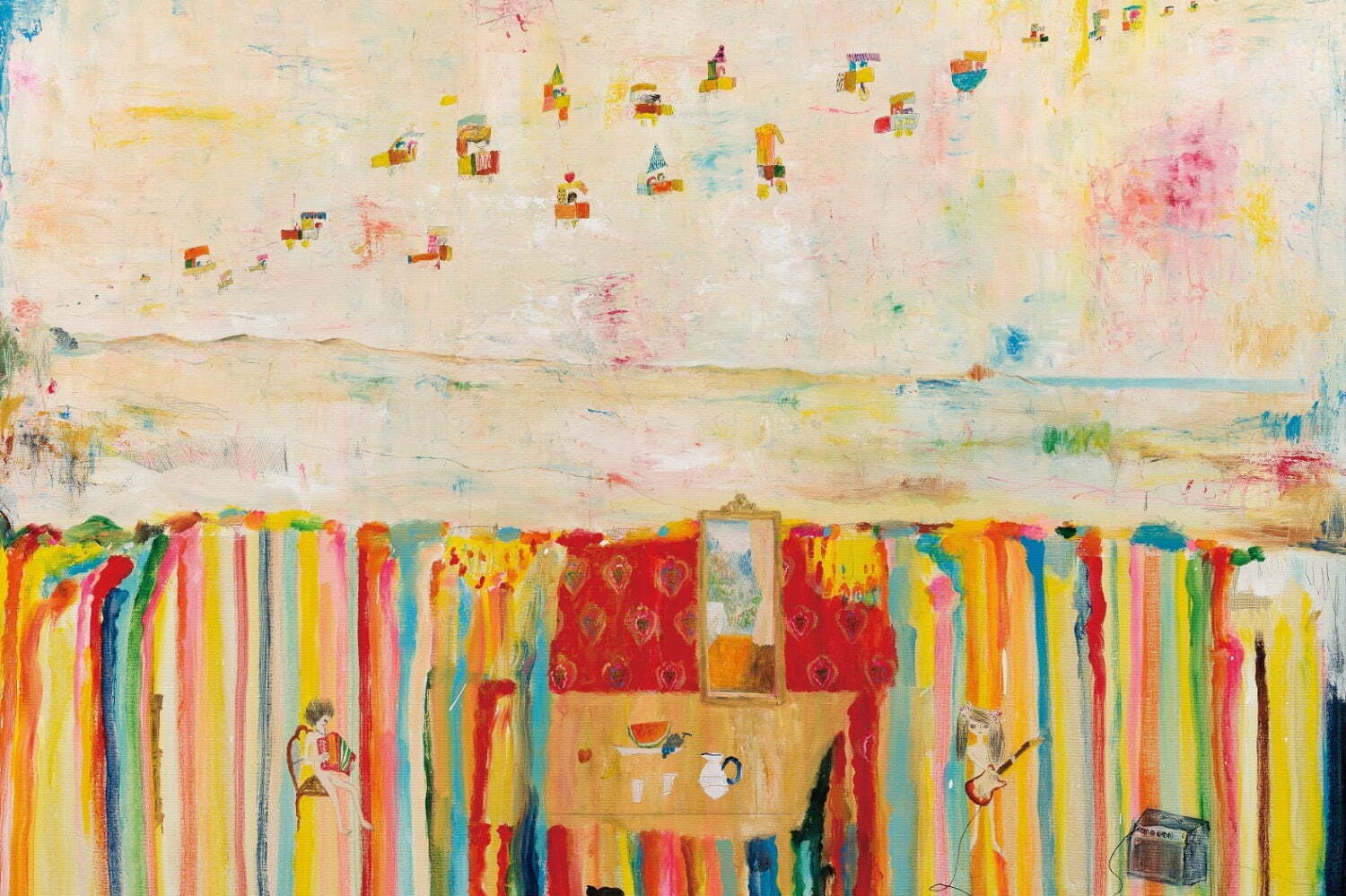 企画展｜“温かく鮮やかな色彩”荒井良二の展覧会が宇都宮美術館で、絵本原画・絵画・インスタレーションなど一堂に