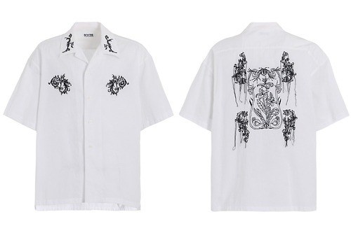 ヨウジヤマモト「S'YTE」バロック柄の刺繍シャツ、手描き風ロゴのニューエラ初コラボキャップも