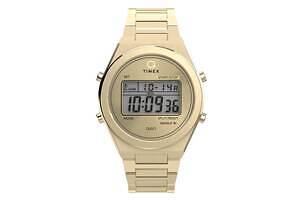 タイメックスの腕時計、"レトロ風"丸型ケース×多機能デジタルモニター