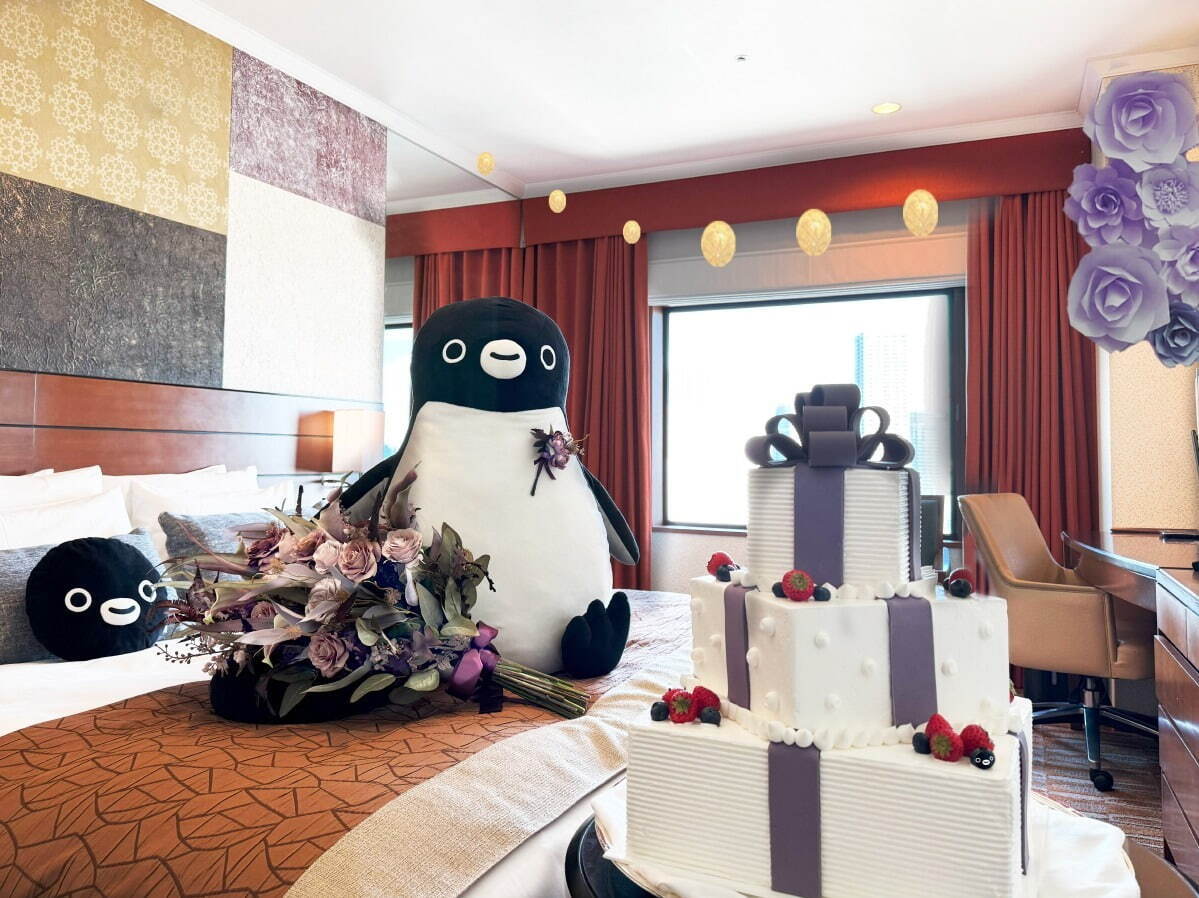 ホテルメトロポリタン(池袋)「Suicaのペンギン ルーム」宿泊プラン復活、ケーキやワイングラス付き｜写真2