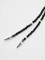 キジマ タカユキ×プリーク“鳥のモチーフ”きらめくループタイ、バロックパール＆オニキスで｜写真3