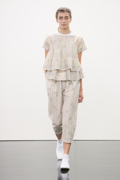 美品】トリココムデギャルソンレースワンピース 2015SS 白