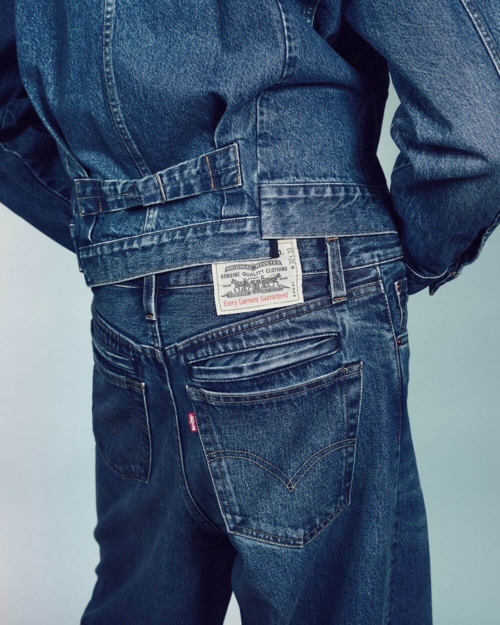 リーバイス×sacai - 3種デニムジャケットをドッキング、7ポケット仕様のバギージーンズも｜写真43