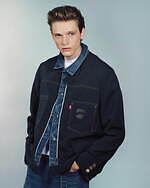 sacai ドッキングジャケット　サカイ　ライダース　リーバイス　デニム リーバイス × サカイの発売日決定、「ファースト」をドッキング