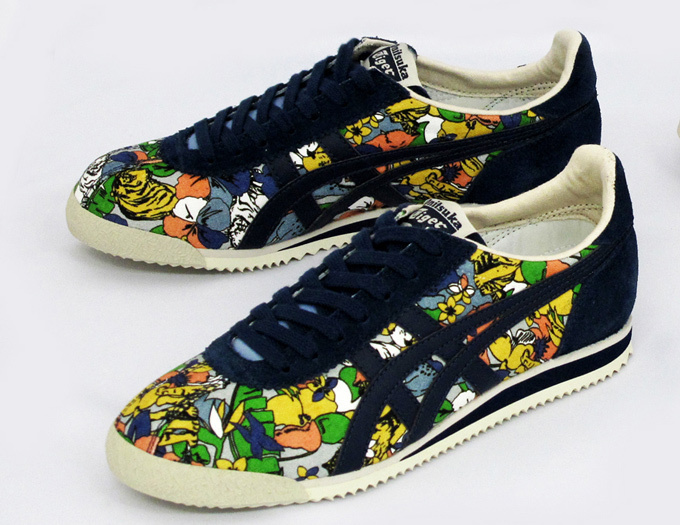 オニツカタイガー×ノワートの限定スニーカー登場 - 虎や小鳥などのグラフィックデザイン｜写真2